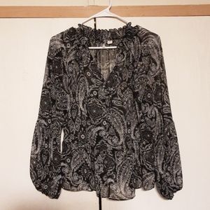 Women's sheer blouse
